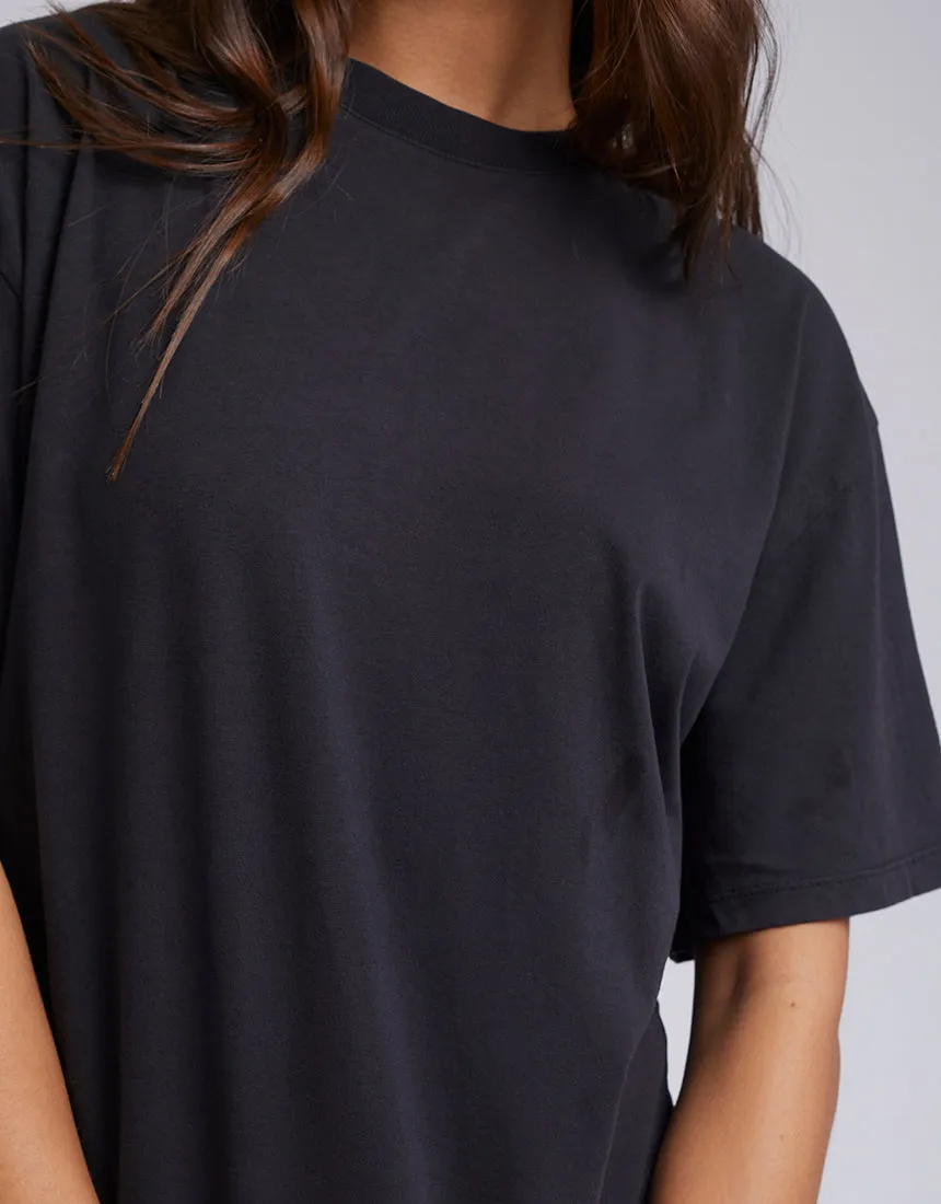Silent Theory Oversized Tee Washed Black sold by Shine On product image thumbnail 2