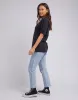 Silent Theory Oversized Tee Washed Black sold by Shine On