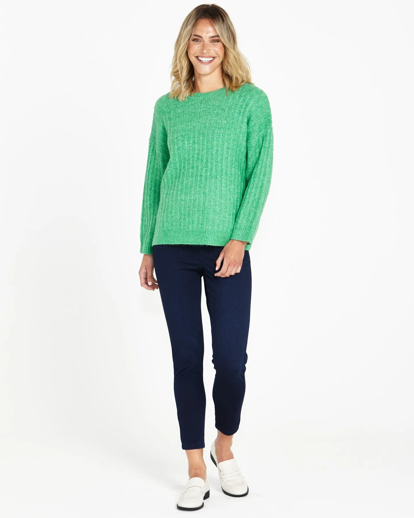 Betty Basics Kayla Knit Jumper Apple sold by Shine On product image thumbnail 2
