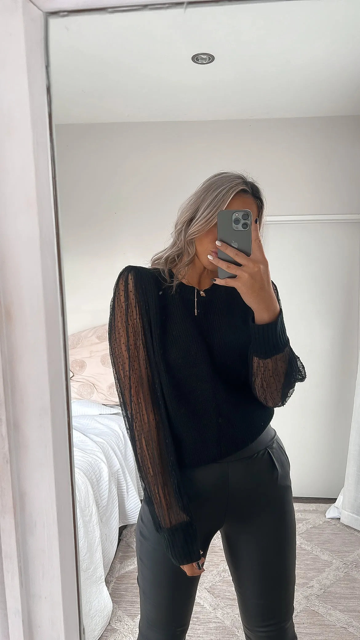 Jorge Alexa Pant Black sold by Shine On product image thumbnail 5