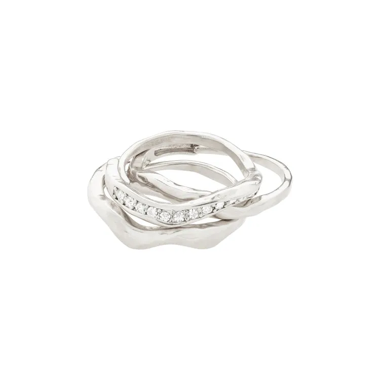 Pilgrim True Rings Silver sold by Shine On product image thumbnail 2