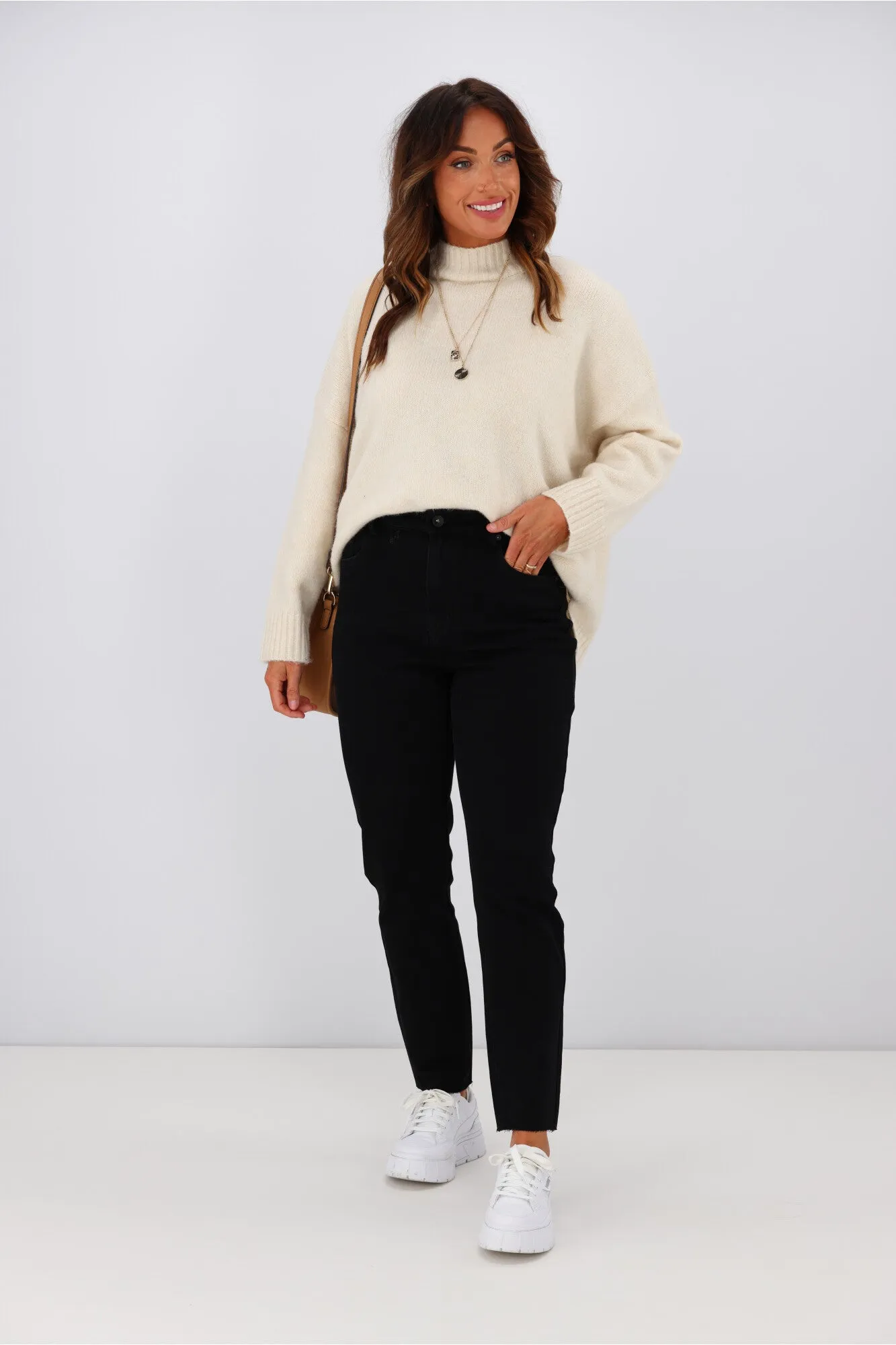 Little White Lie Billy Boyfriend Jean Black sold by Shine On product image thumbnail 3