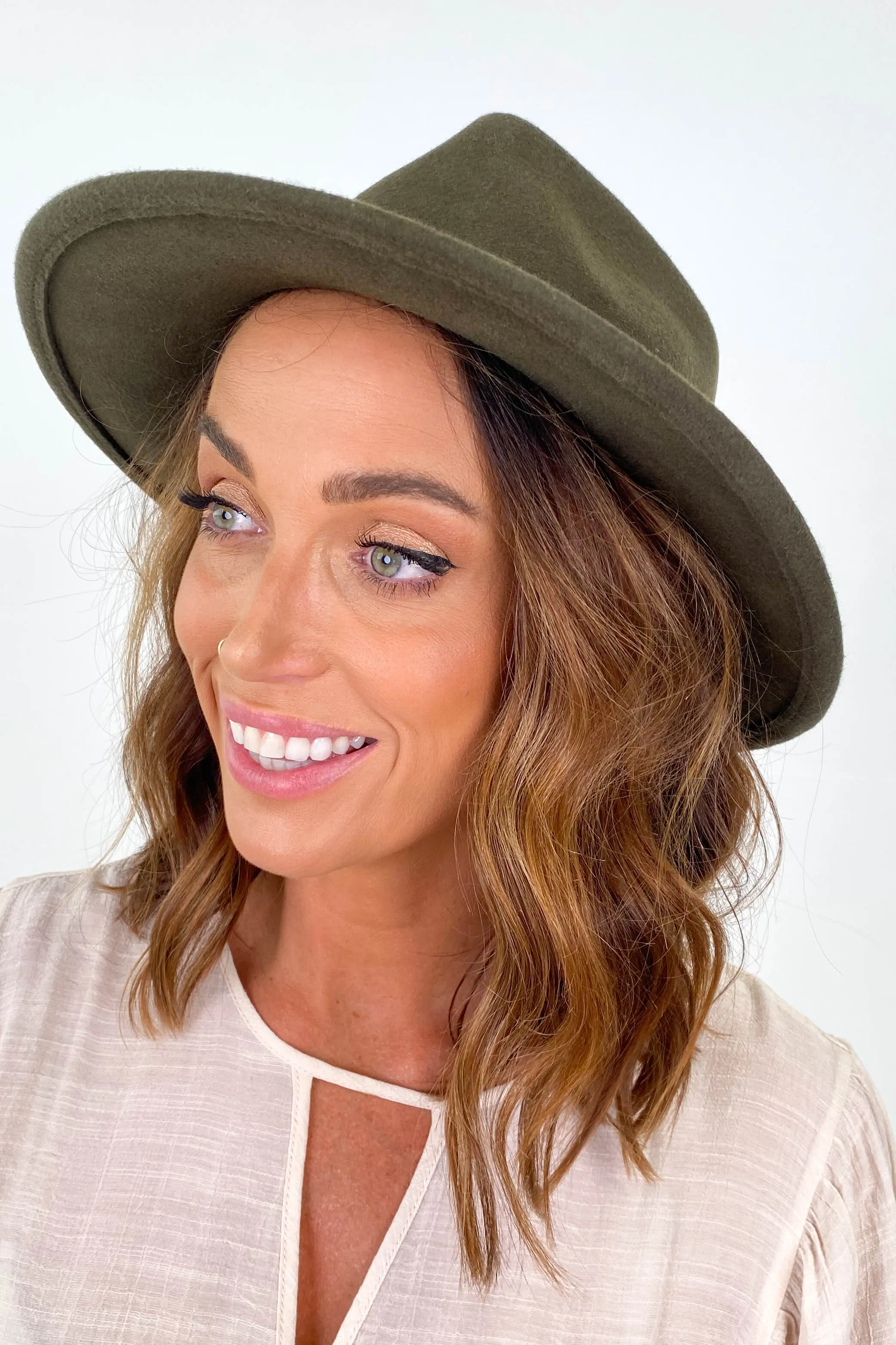 Free Spirit Fedora Khaki sold by Shine On product image thumbnail 3