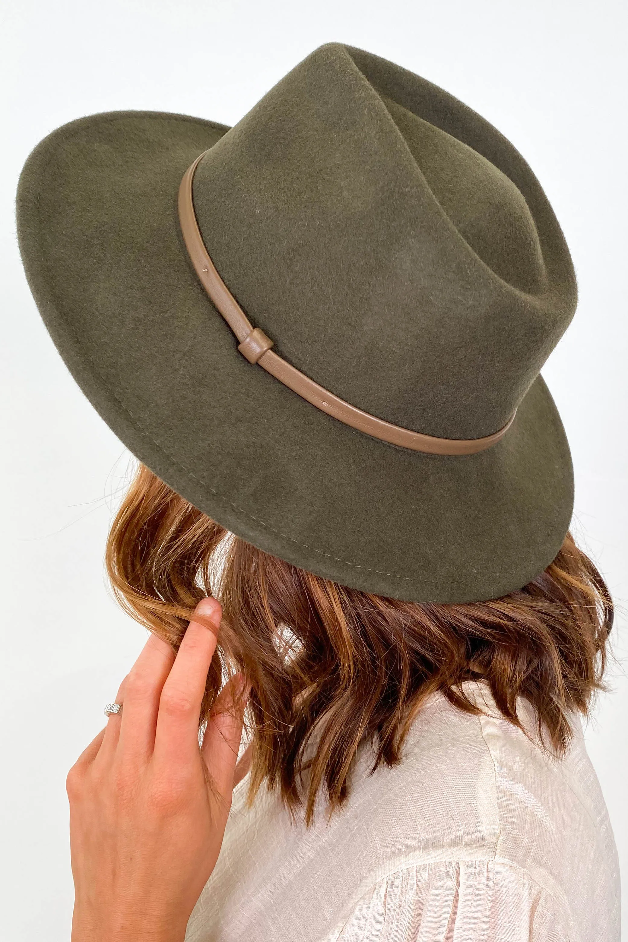 Free Spirit Fedora Khaki sold by Shine On product image thumbnail 4
