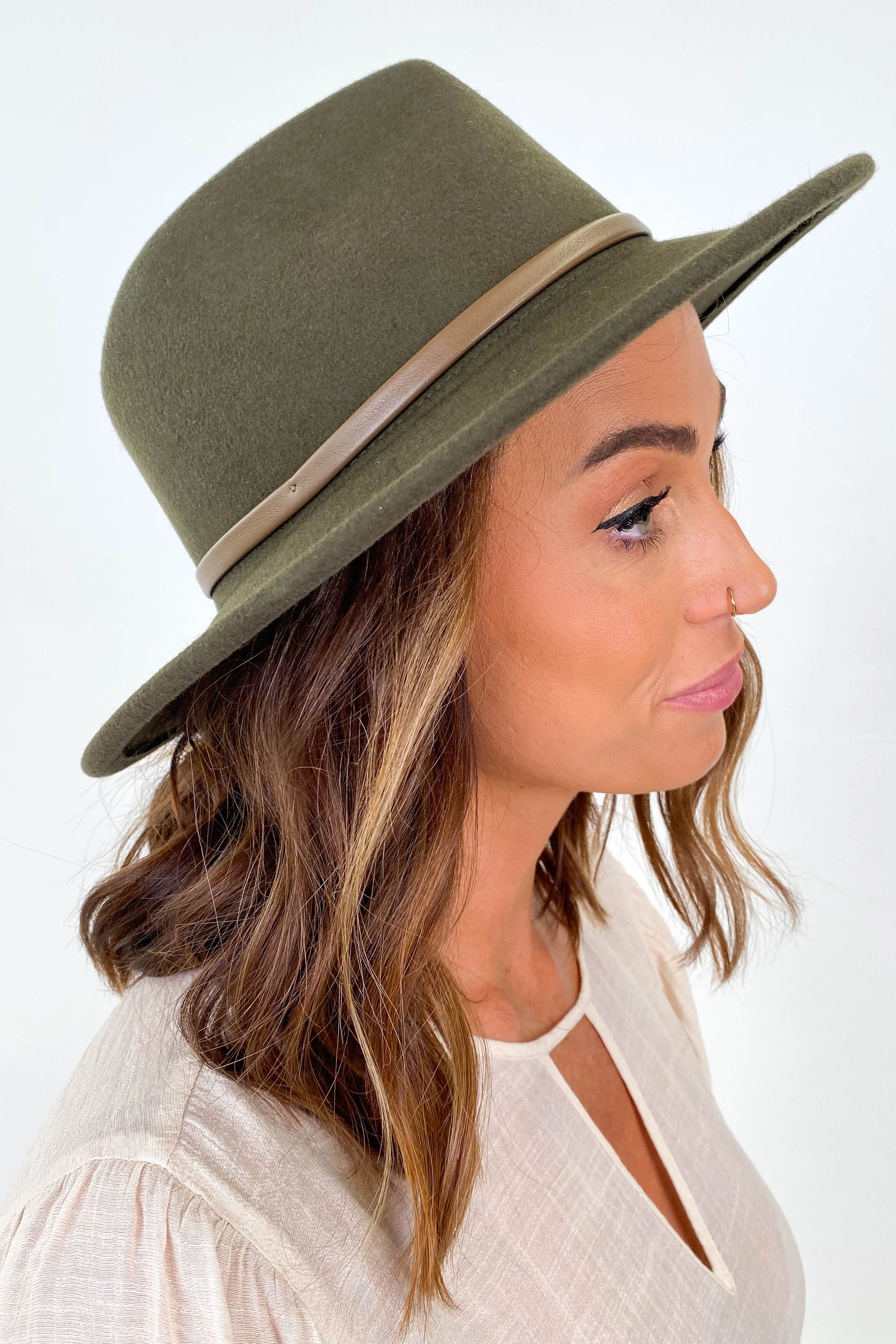 Free Spirit Fedora Khaki sold by Shine On product image thumbnail 2