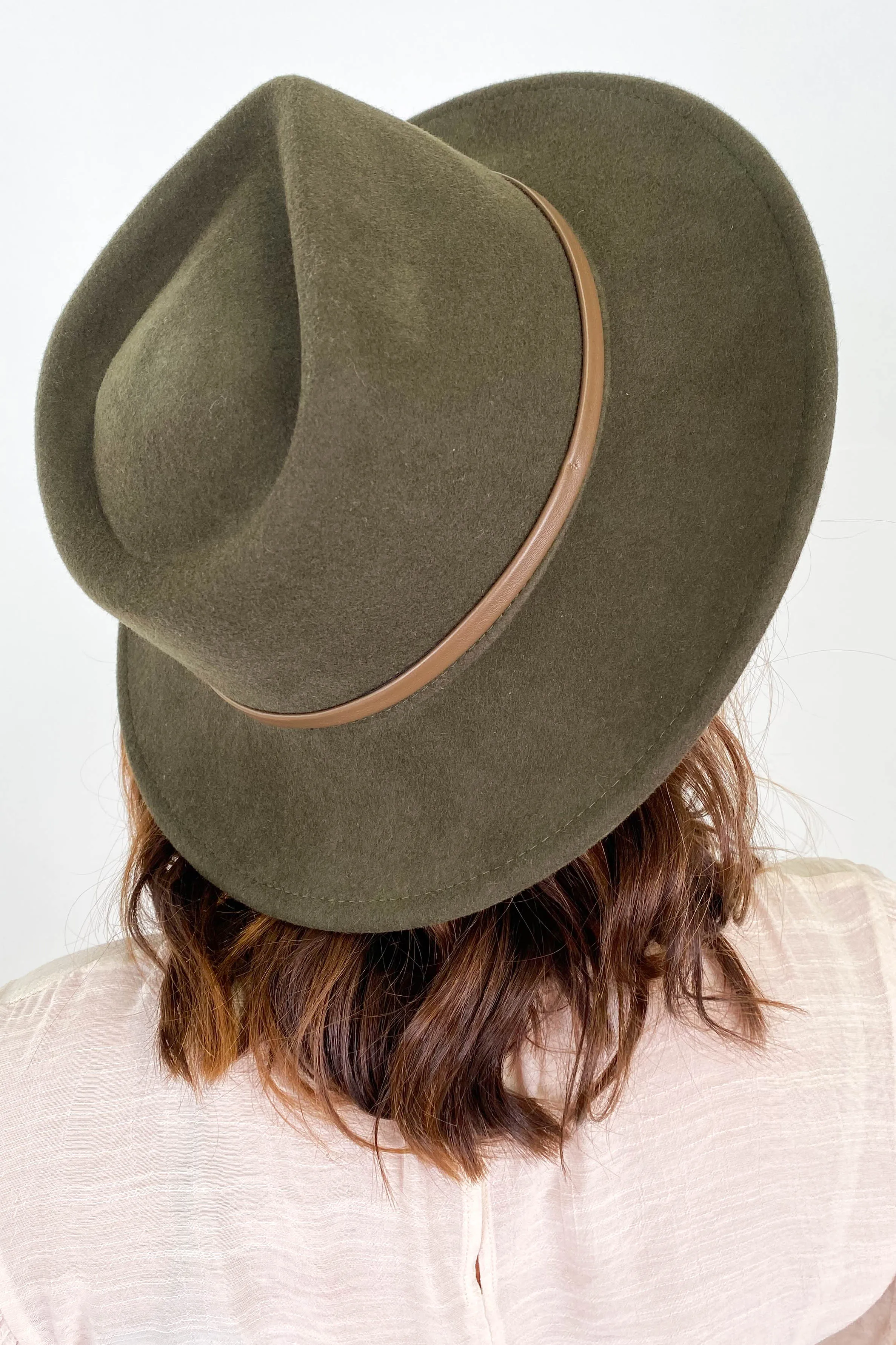 Free Spirit Fedora Khaki sold by Shine On product image thumbnail 5