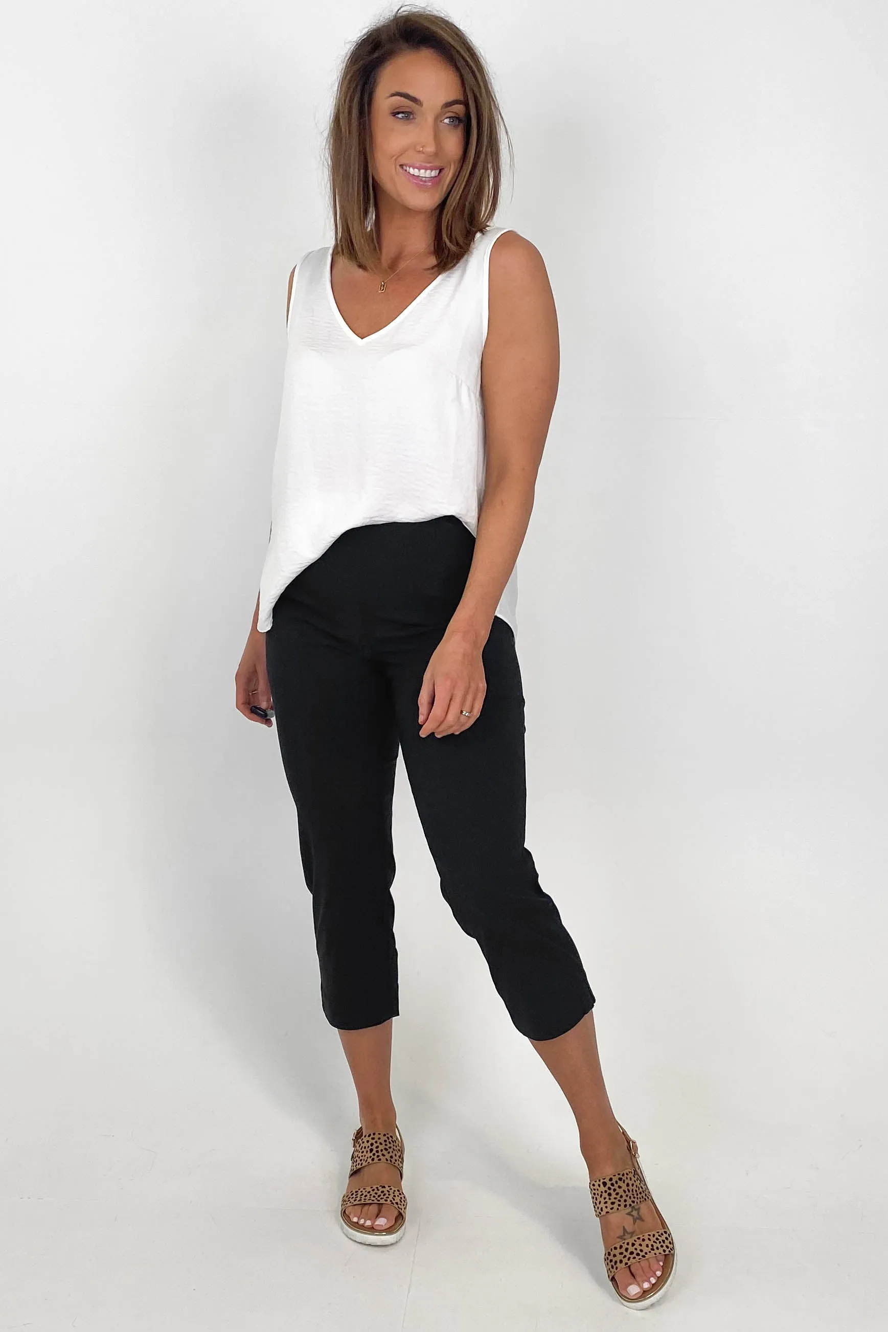 Threadz Basic Pant Black sold by Shine On