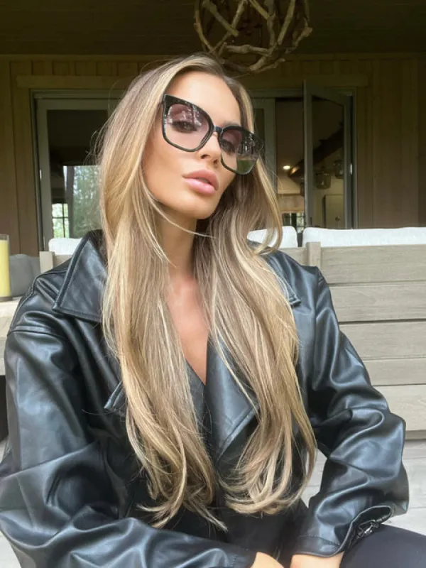 Otra Betty Sunglasses Black Smoke Fade sold by Shine On