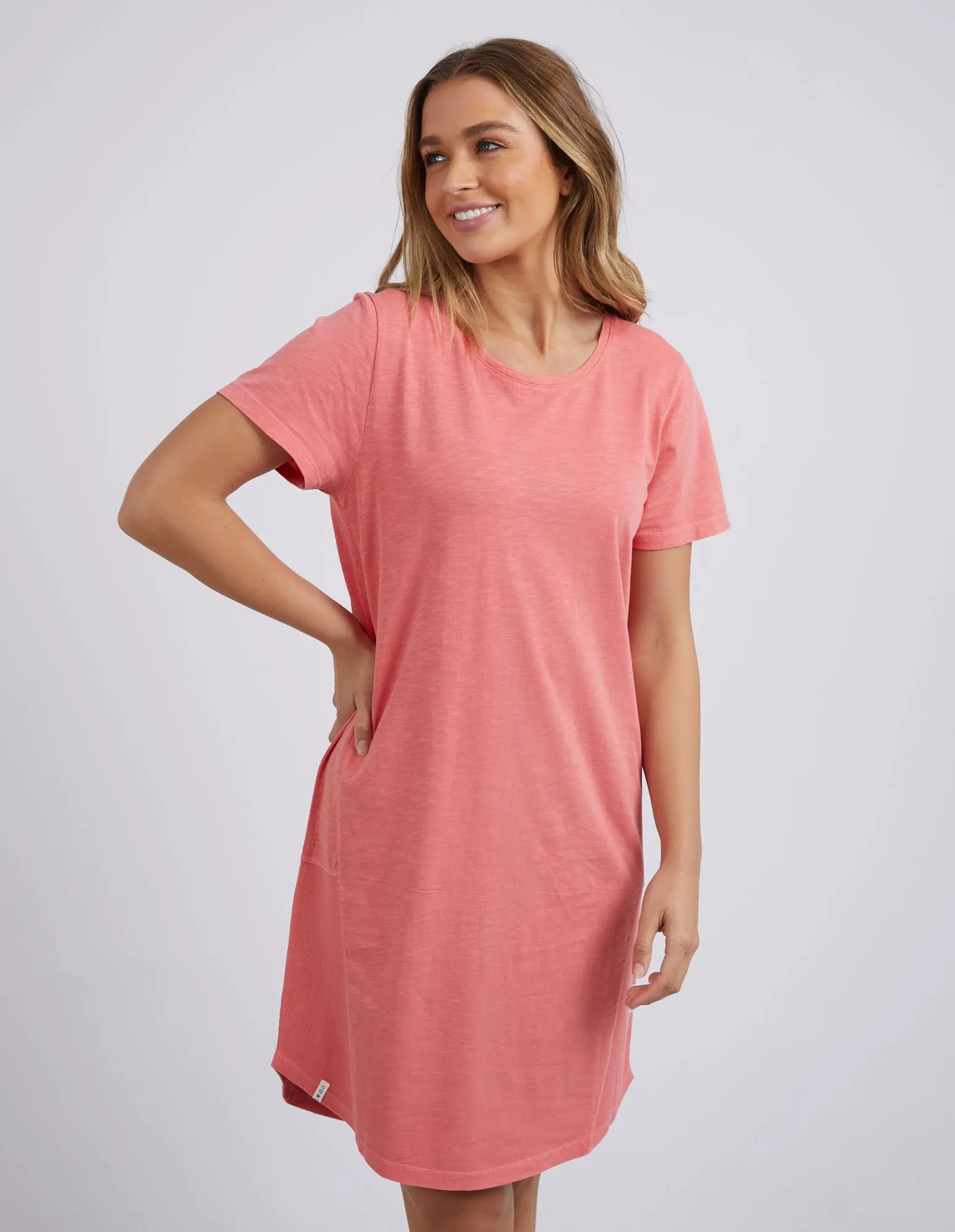 Elm Easy Living Dress Peach Nectar sold by Shine On product image thumbnail 2