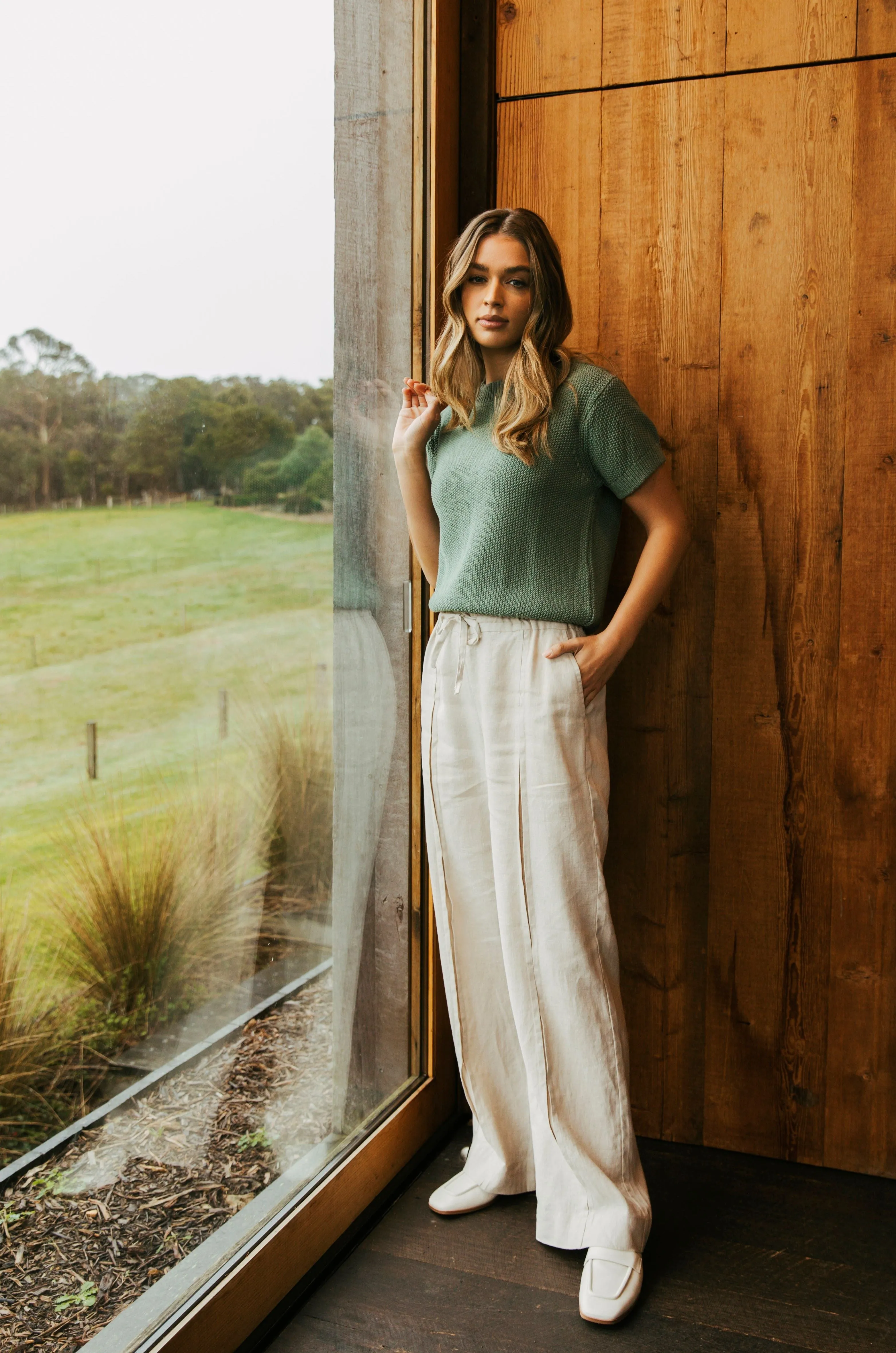 Foxwood Naples Pant Bone sold by Shine On product image thumbnail 2