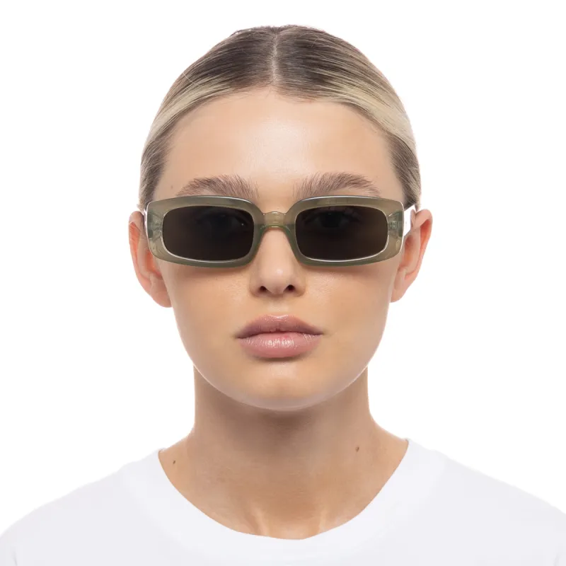 Le Specs Dynamite Sunglasses Eucalyptus sold by Shine On