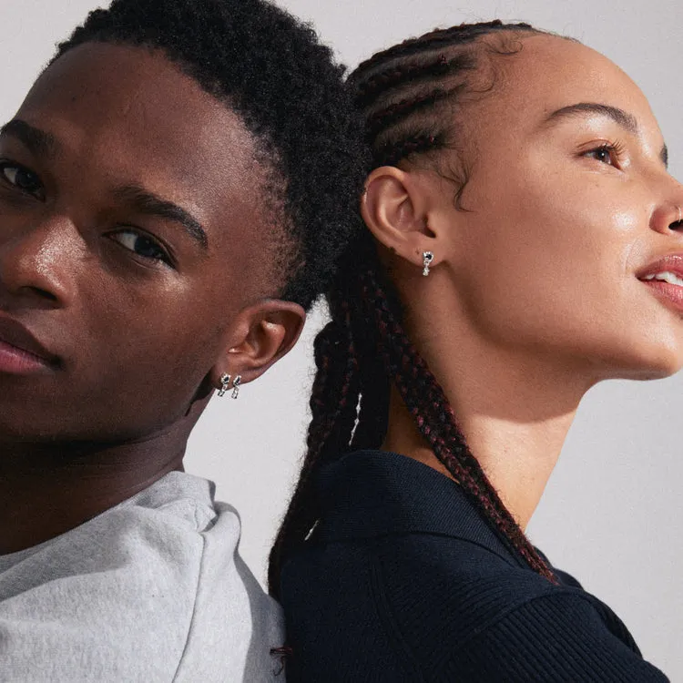 Pilgrim Ryper Earrings Silver sold by Shine On