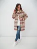 All About Eve Marlo Longline Shacket Check sold by Shine On