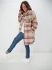 All About Eve Marlo Longline Shacket Check sold by Shine On