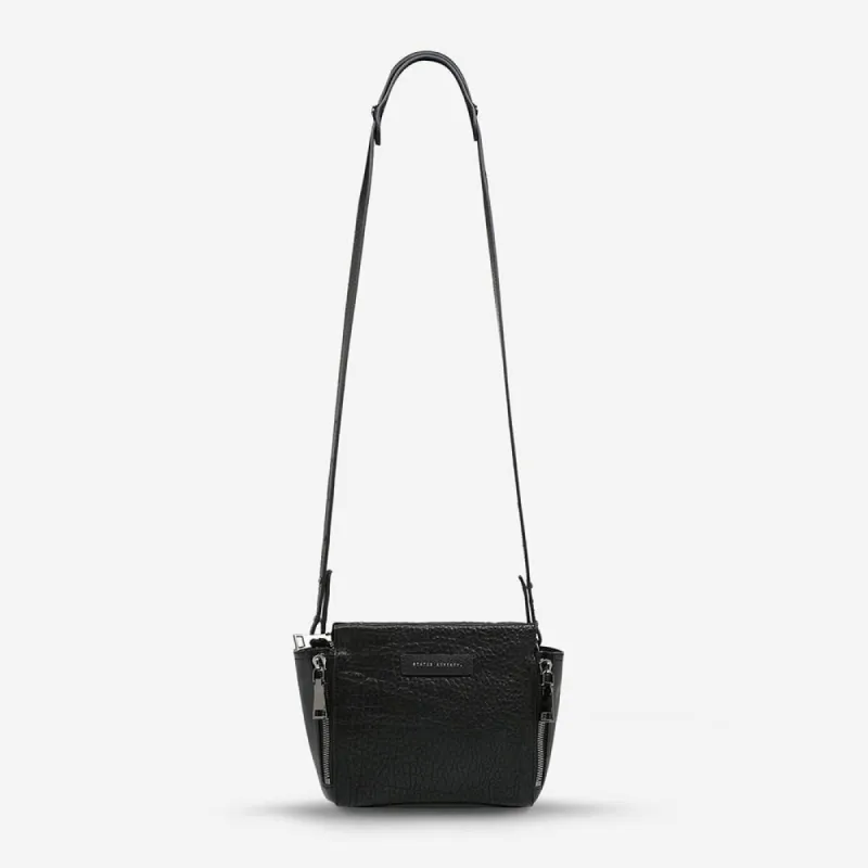 Status Anxiety The Ascendants Bag Black Bubble Gunmetal sold by Shine On