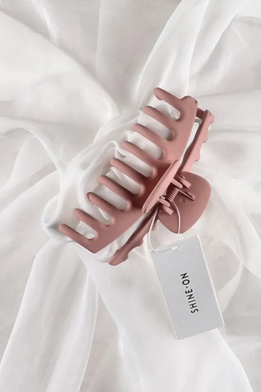 Shine On Label Hair Clip Blush sold by Shine On