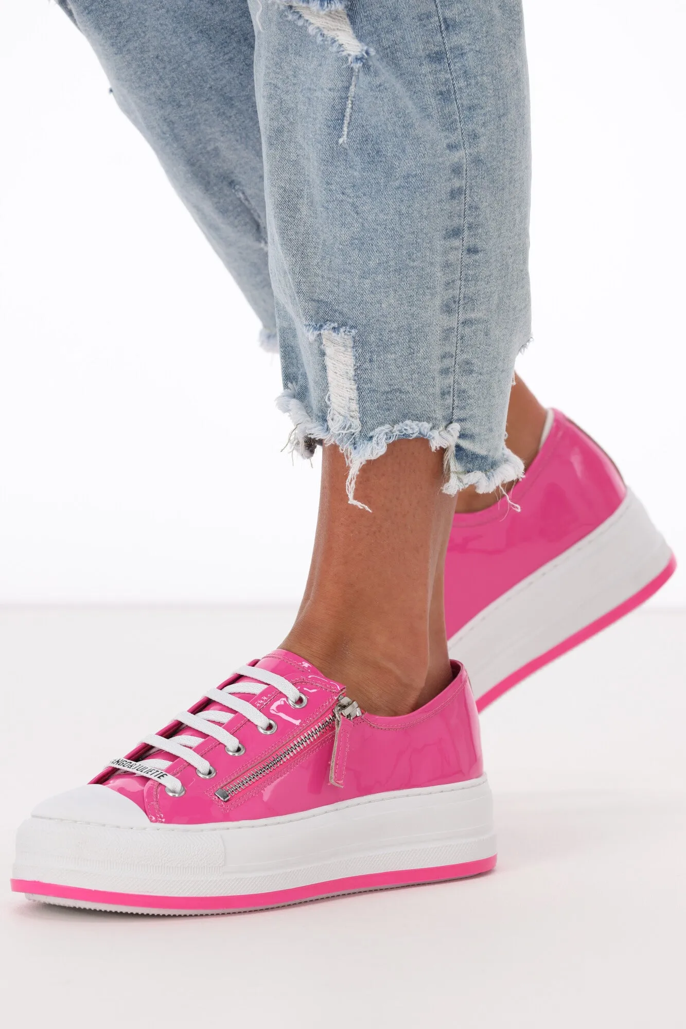 Django & Juliette Giza Candy Pink White Sole sold by Shine On product image thumbnail 5