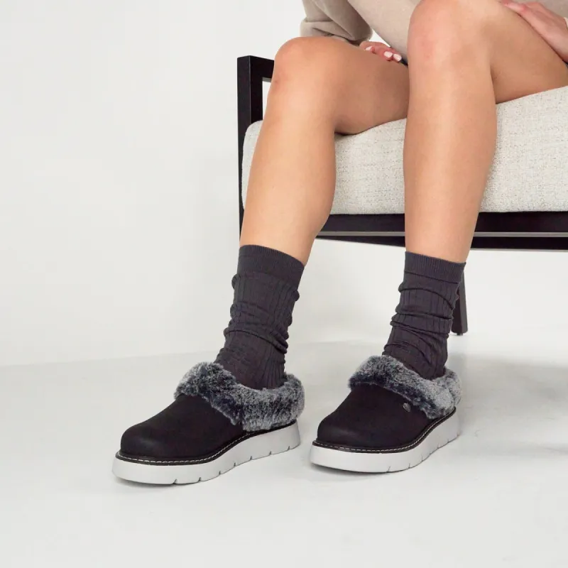 Bobs By Skechers Keepsakes Lite Cozy Blend Black sold by Shine On