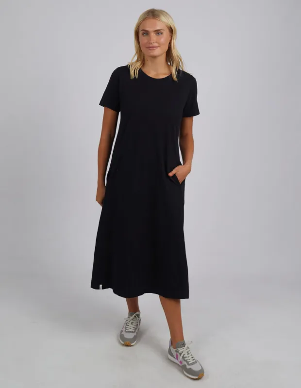 Elm Adira Dress Black sold by Shine On
