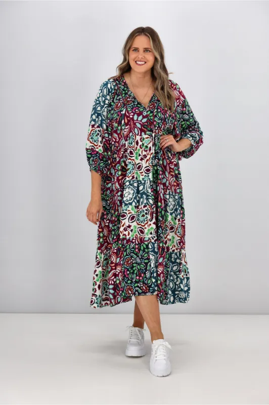 Boho Australia Darcie Dress Floral sold by Shine On