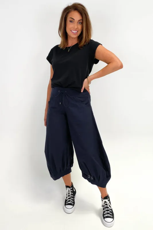 Boom Shankar Guru Pant Basic Navy sold by Shine On