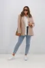 Leoni Boyfriend Blazer Beige Check sold by Shine On