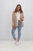 Leoni Boyfriend Blazer Beige Check sold by Shine On