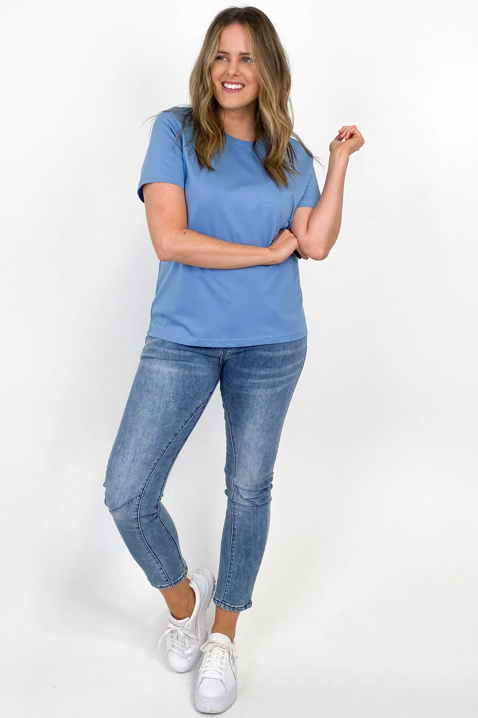 AS Colour Maple Tee Carolina Blue sold by Shine On product image thumbnail 5