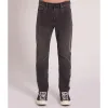 Abrand Mens A Straight Big Calm Jean Faded Black sold by Shine On