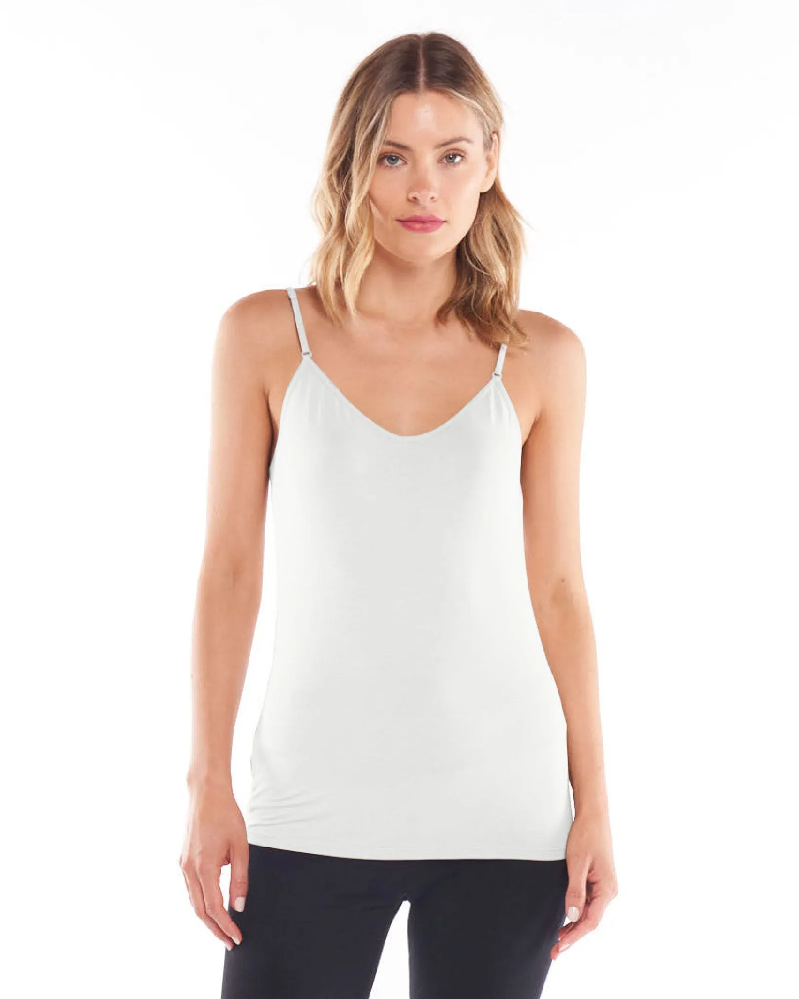 Betty Basics Veronica Reversible Camisole White sold by Shine On