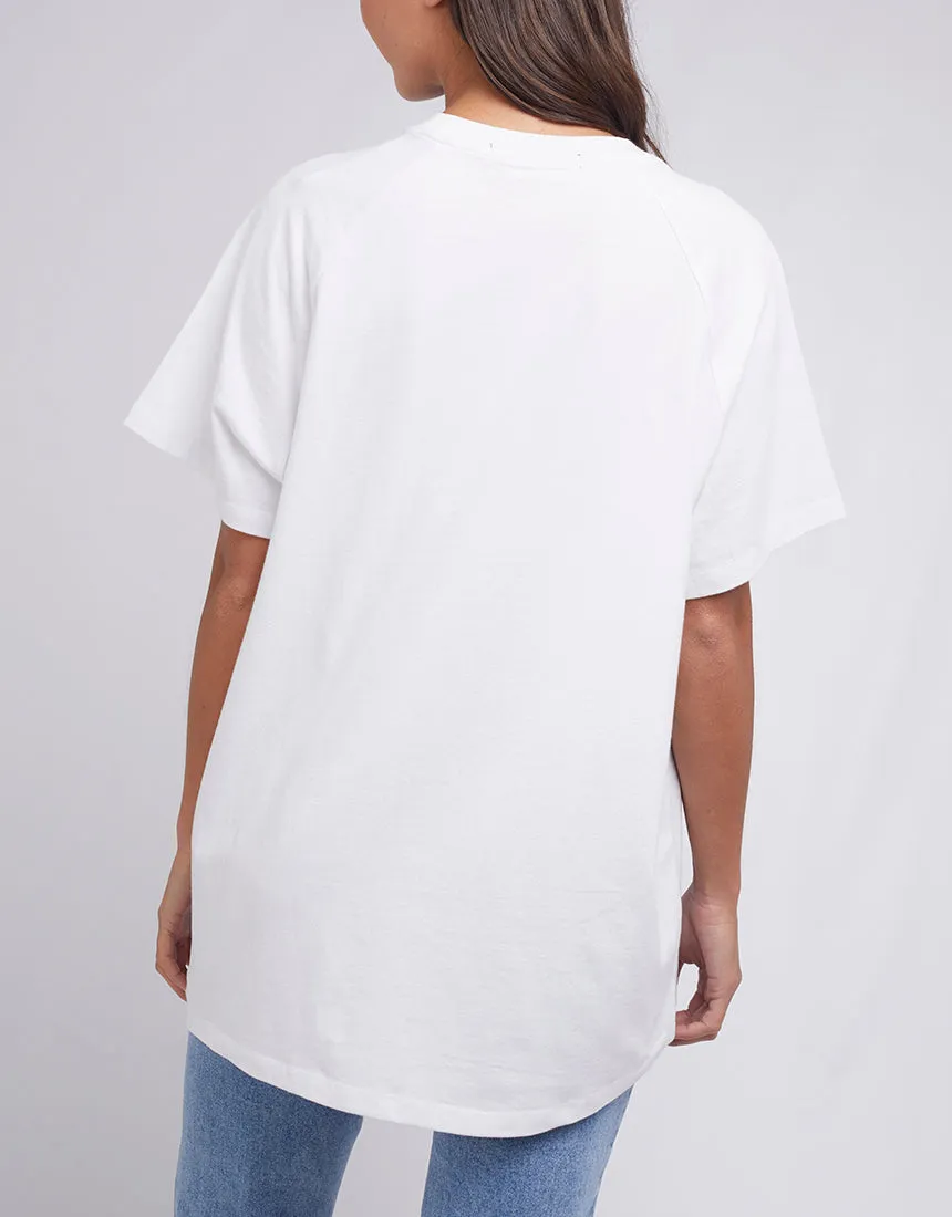 Silent Theory Routine Tee White sold by Shine On product image thumbnail 3