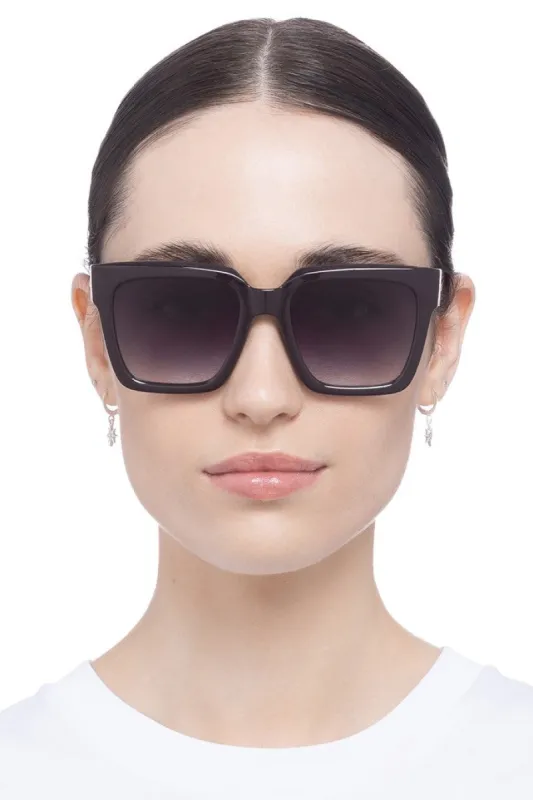 Le Specs Trampler Sunglasses Burgundy sold by Shine On