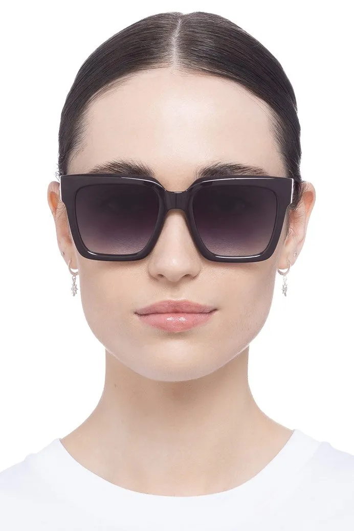 Le Specs Trampler Sunglasses Burgundy sold by Shine On