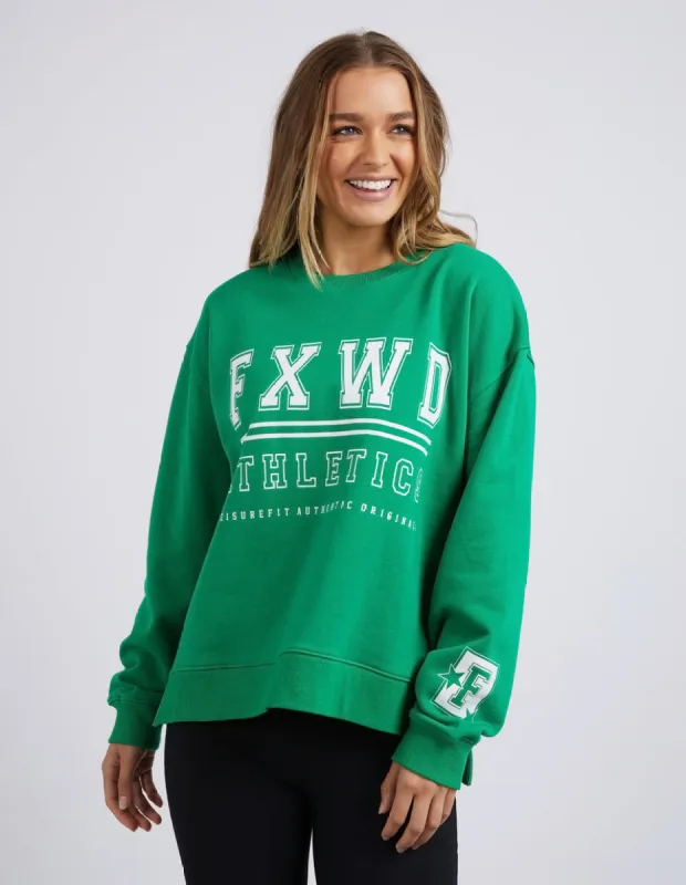 Foxwood Athletics Crew Green sold by Shine On