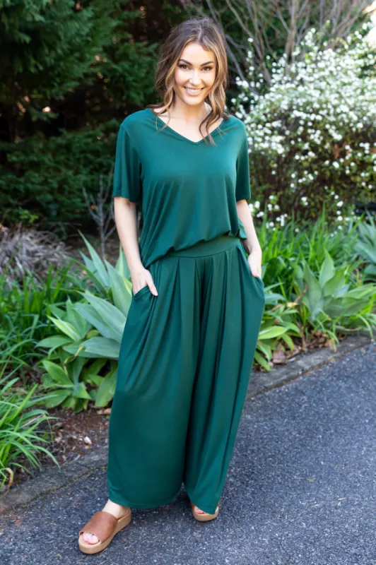 PQ Collection Ultimate Pant Forest Green sold by Shine On