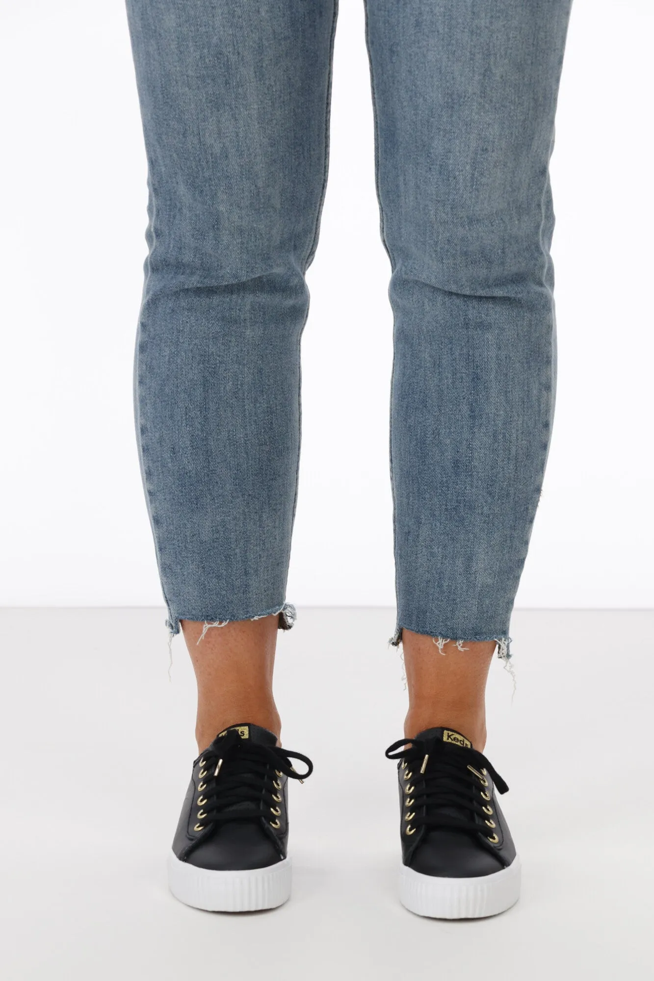 Keds Crew Kick Alto Leather Sneaker Black sold by Shine On product image thumbnail 5