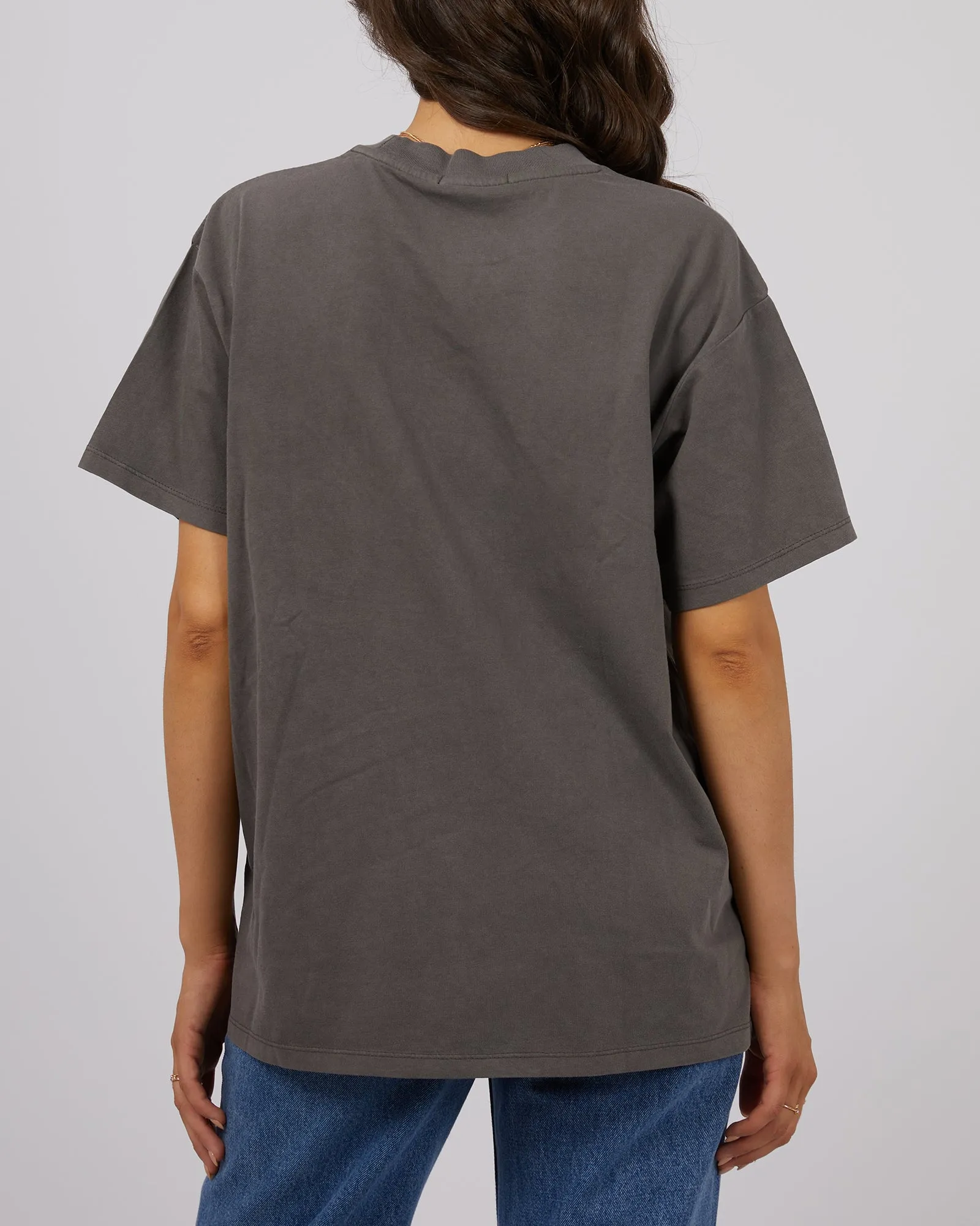 All About Eve Fearless Oversized Tee Charcoal sold by Shine On product image thumbnail 5