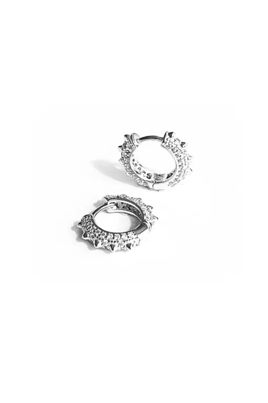 Lindi Kingi Ocean Huggies Silver sold by Shine On