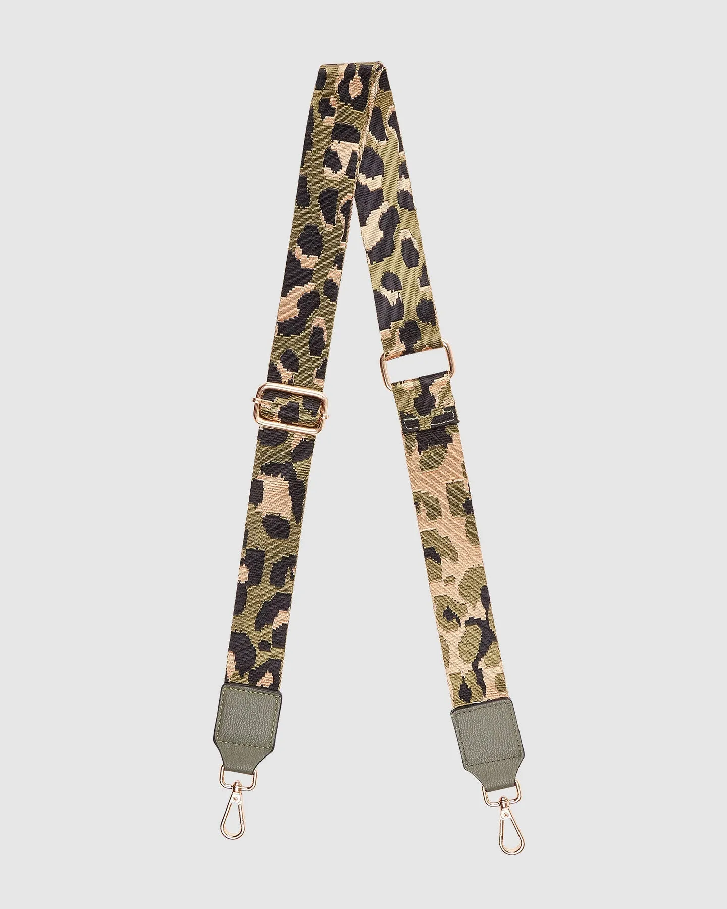 Louenhide Tyler Guitar Strap Camo Khaki sold by Shine On