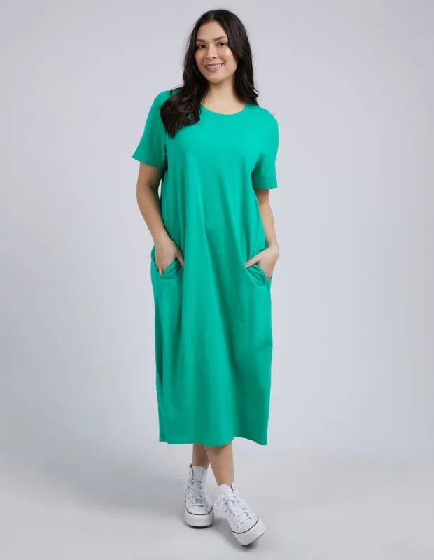 Elm Adira Dress Bright Green sold by Shine On
