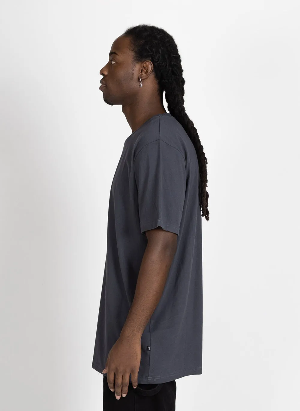 Federation Mens Staple Tee Drawn Off Black sold by Shine On product image thumbnail 4