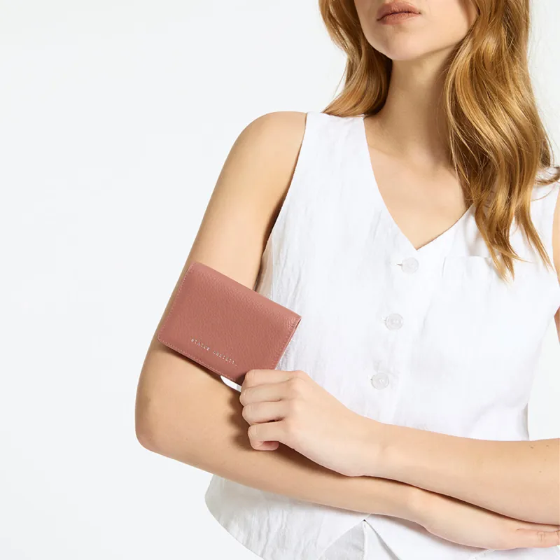Status Anxiety Easy Does It Wallet Dusty Rose made by Shine On