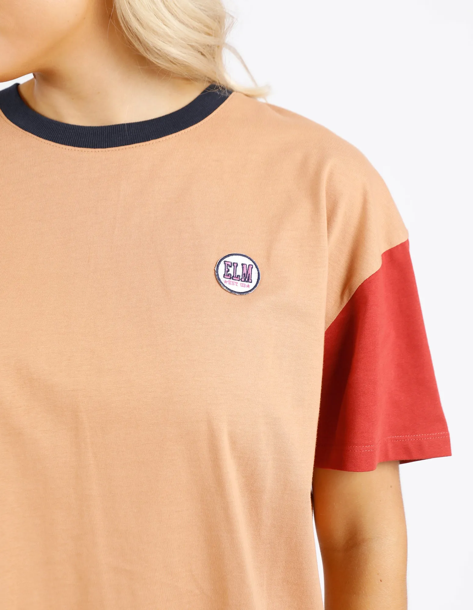 Elm Block It Tee Butterscotch sold by Shine On product image thumbnail 4