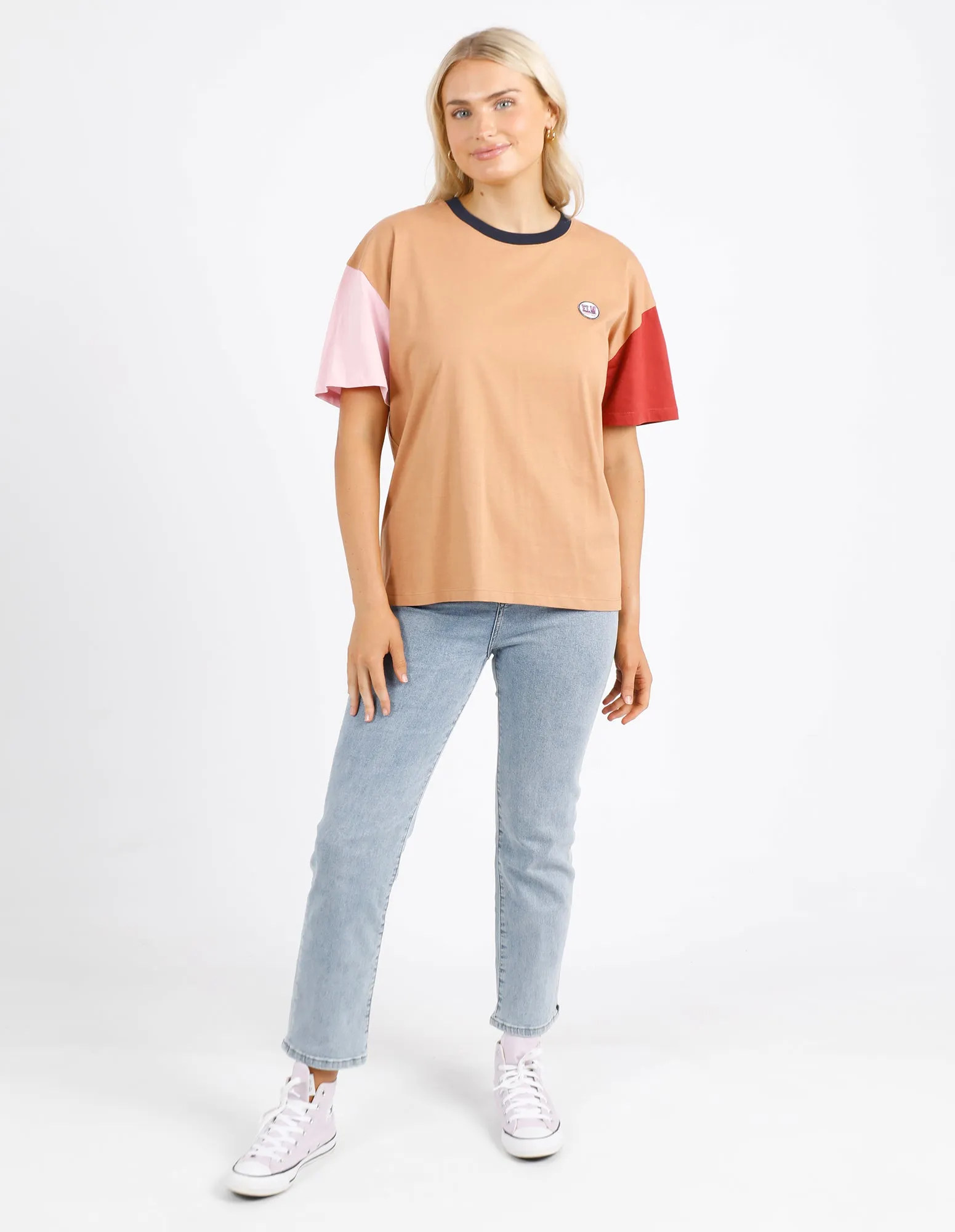 Elm Block It Tee Butterscotch sold by Shine On product image thumbnail 5