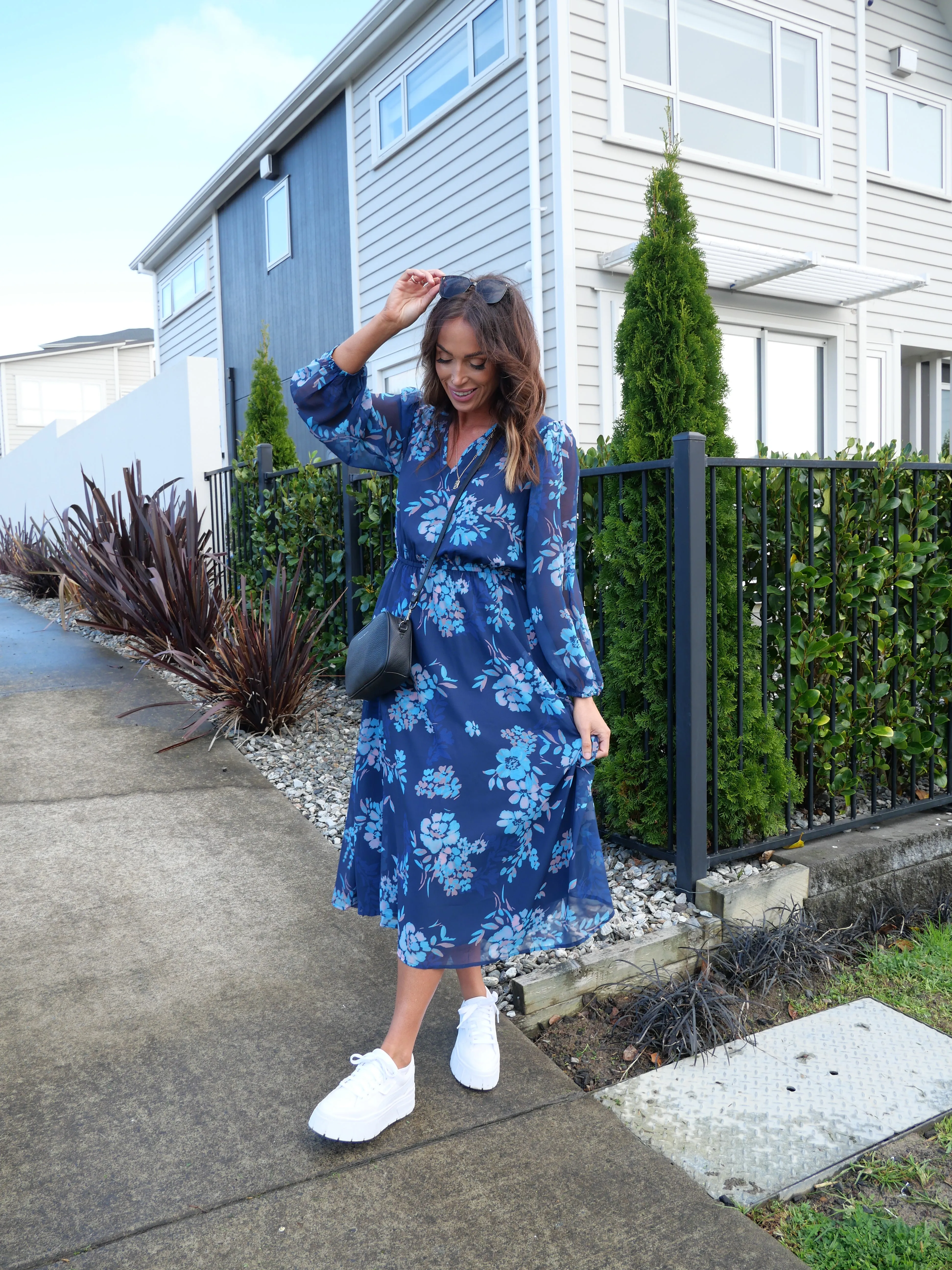 Boho Australia Miette Dress Navy Floral sold by Shine On product image thumbnail 4