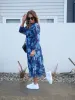 Boho Australia Miette Dress Navy Floral sold by Shine On