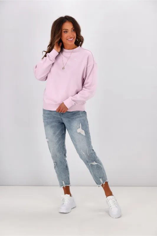 Puma HER Crew Club Grape Mist sold by Shine On