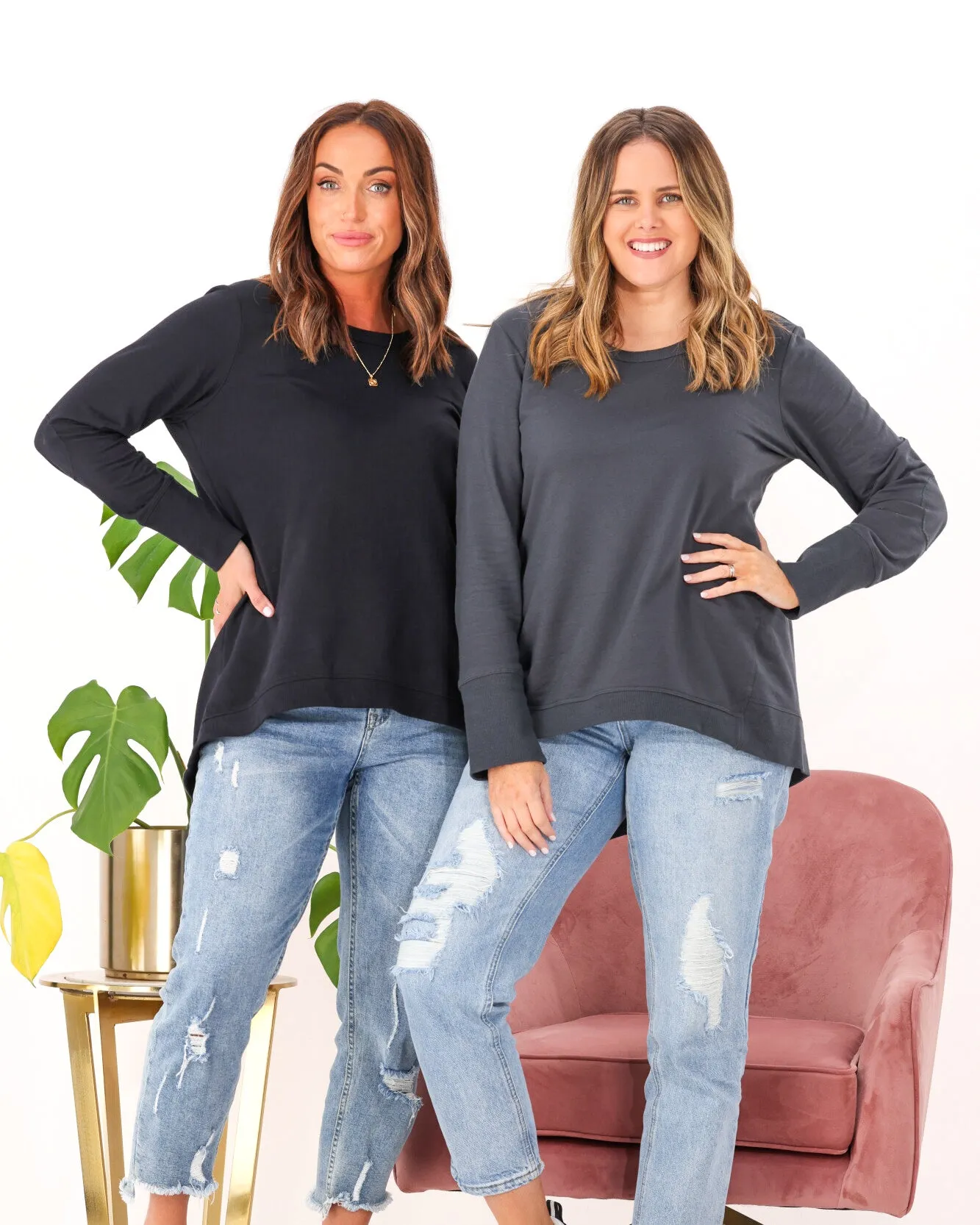 Betty Basics Dolly Sweat Black sold by Shine On product image thumbnail 3