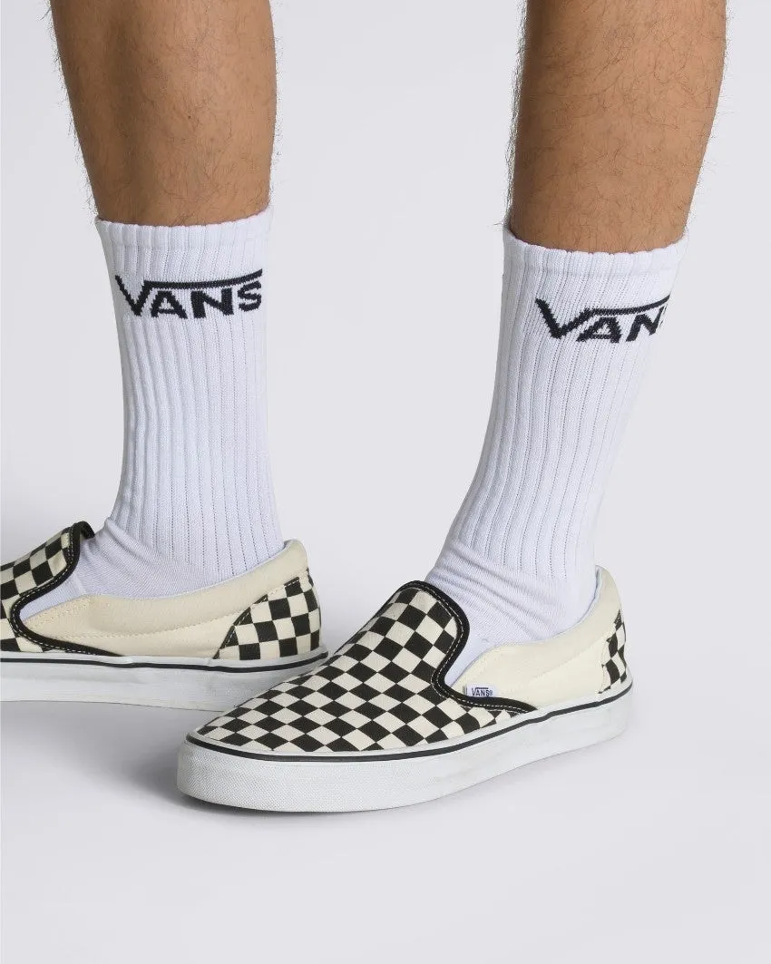 Vans Mens Classic Crew Socks White sold by Shine On product image thumbnail 3