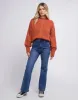 All About Eve Rumi Knit Sweater Rust sold by Shine On
